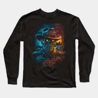 The Cursed of Zombie Cowboy - Gunslinger Long Sleeve T-Shirt